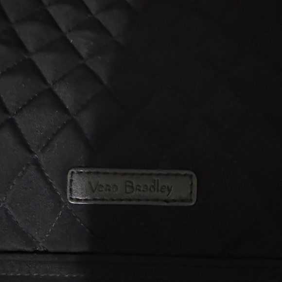 Vera Bradley Black Quilted Diaper Bag - Picture 2 of 11